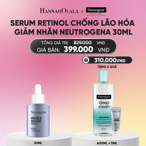 SERUM RETINOL CHỐNG LÃO HÓA GIẢM NHĂN NEUTROGENA VISIBLE REPAIR 30ML_A925 