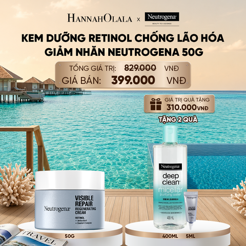  KEM DƯỠNG RETINOL CHỐNG LÃO HÓA GIẢM NHĂN NEUTROGENA VISIBLE REPAIR REGENERATING 50G 