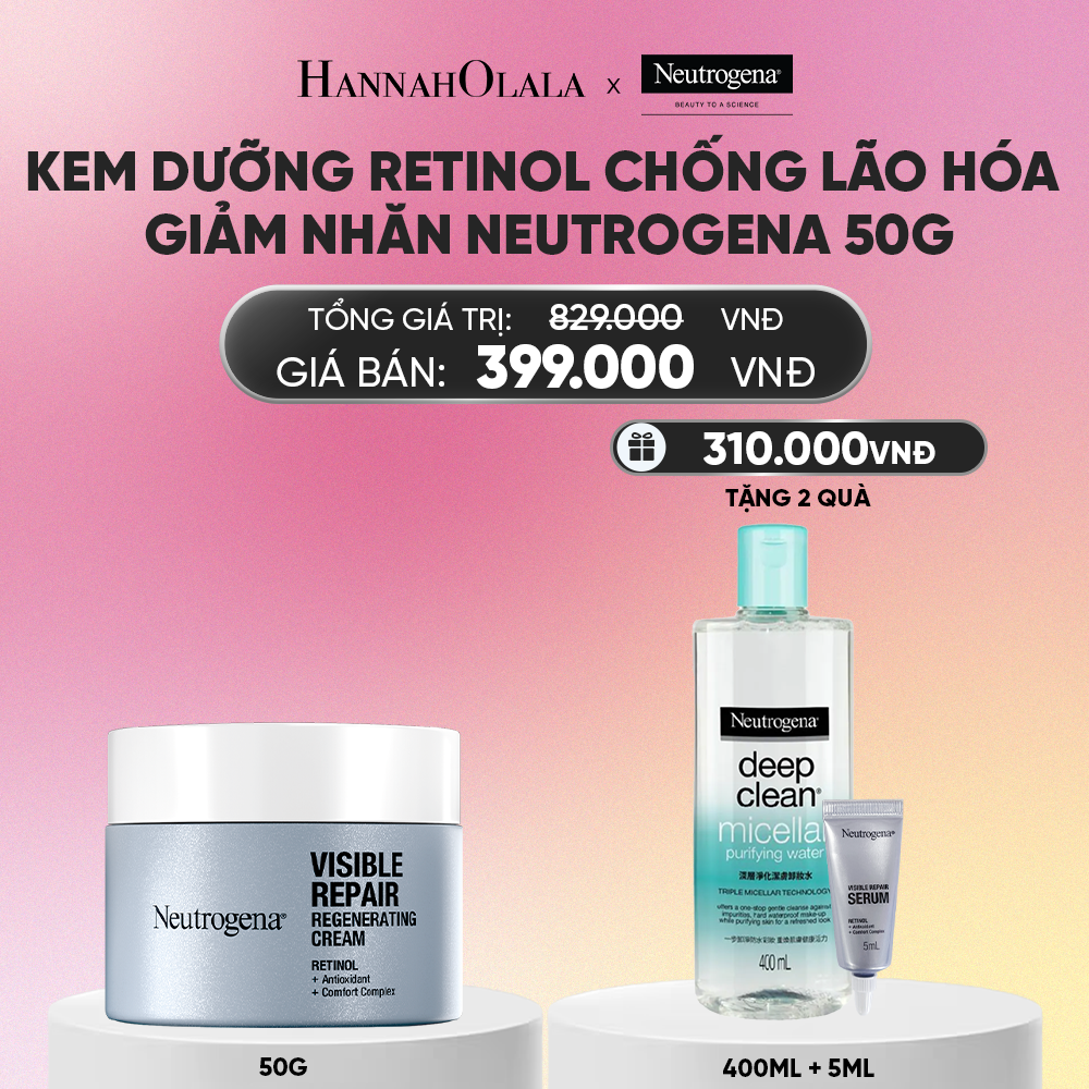  KEM DƯỠNG RETINOL CHỐNG LÃO HÓA GIẢM NHĂN NEUTROGENA VISIBLE REPAIR REGENERATING 50G_A926 