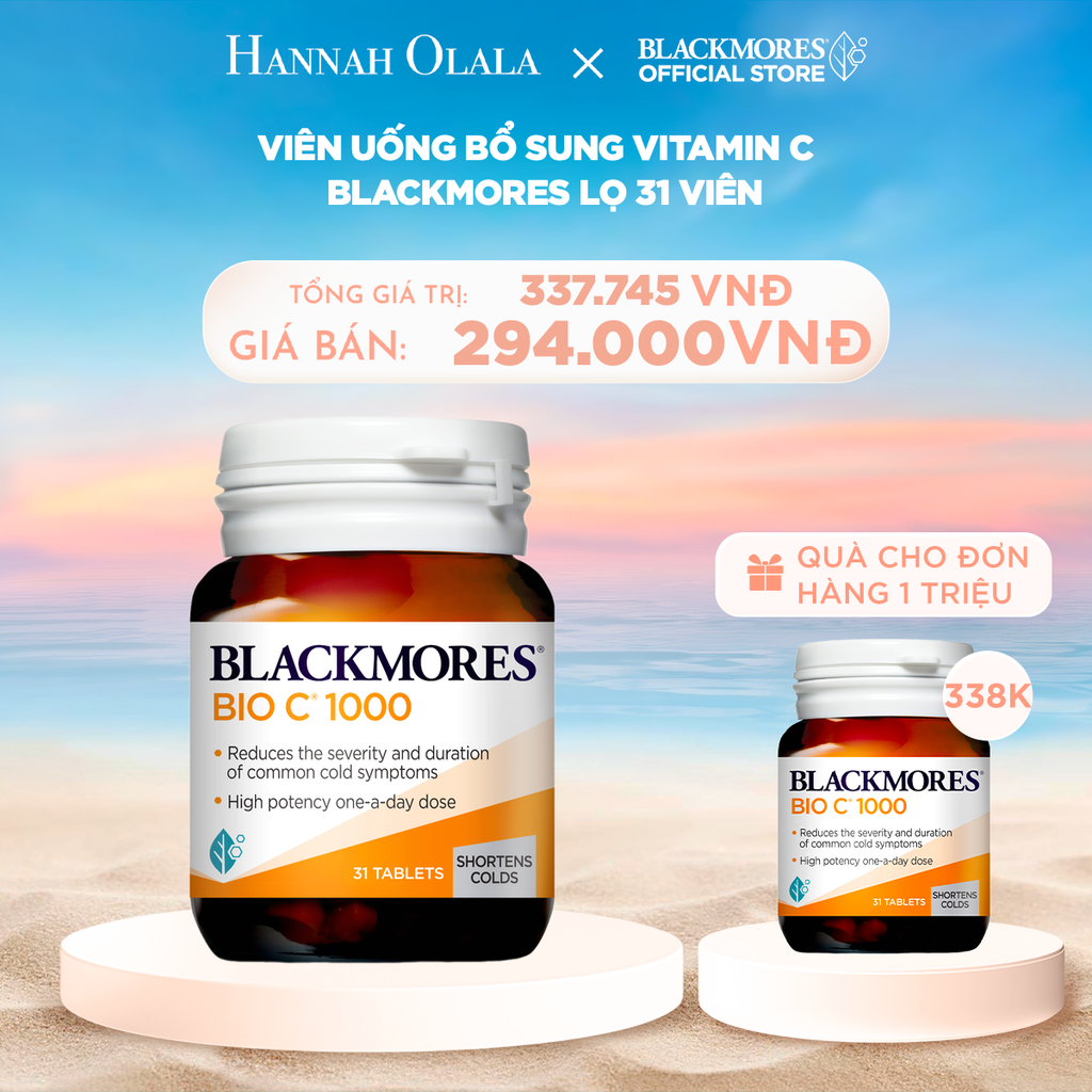  C671_DEAL 5: VIÊN UỐNG BỔ SUNG VITAMIN C BLACKMORES BIO C 1000MG LỌ 31 VIÊN 