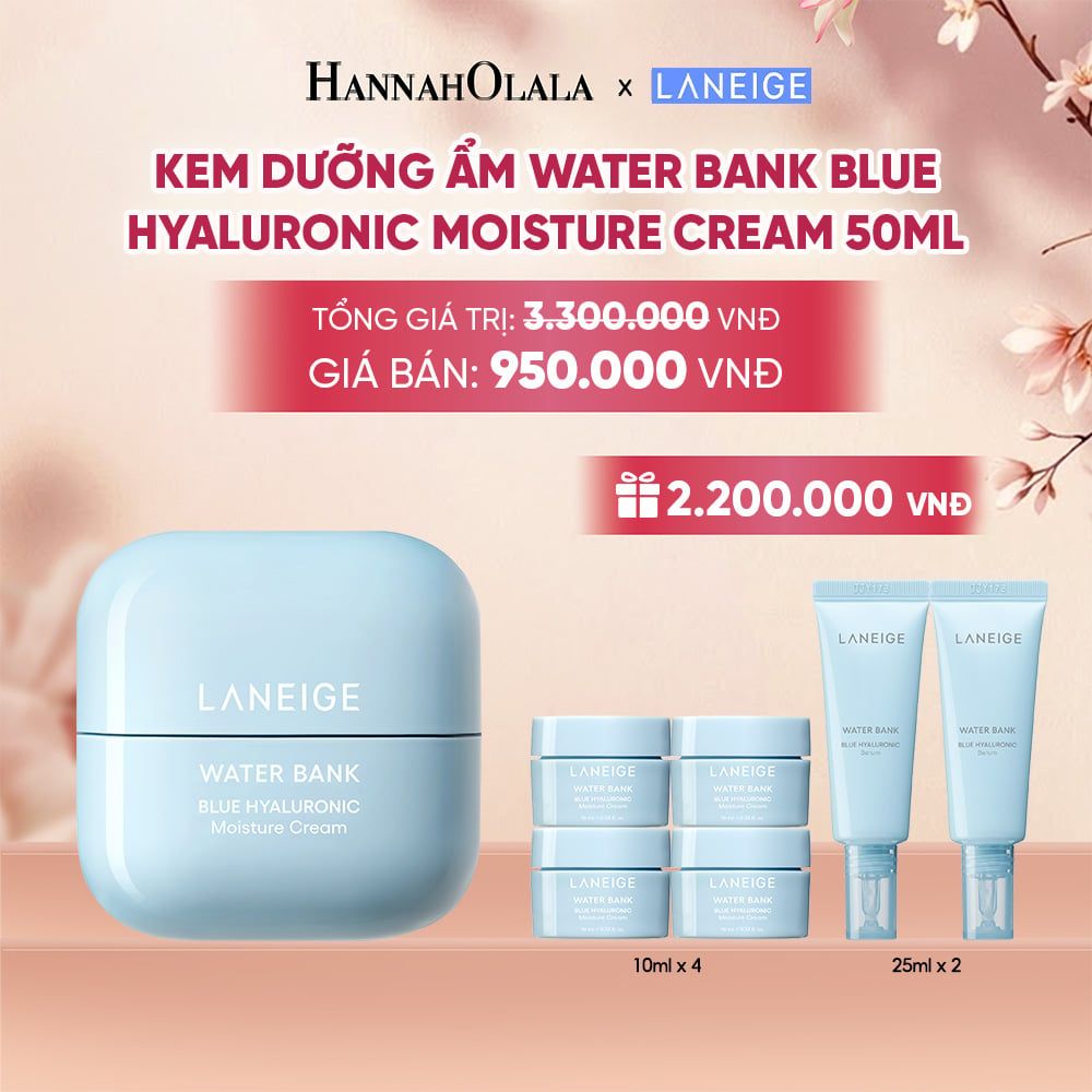 KEM DƯỠNG ẨM WATER BANK BLUE HYALURONIC MOISTURE CREAM 50ML - A1268 