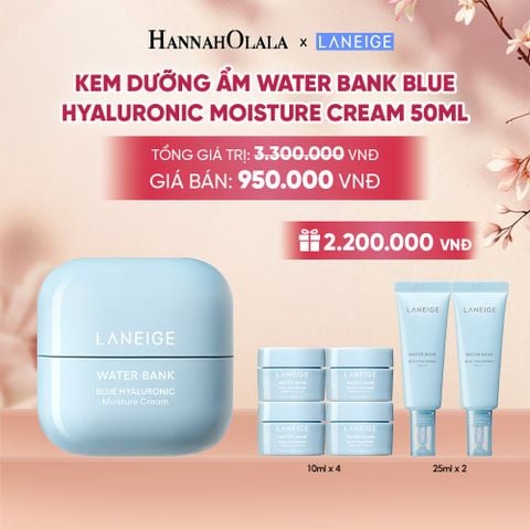  KEM DƯỠNG ẨM WATER BANK BLUE HYALURONIC MOISTURE CREAM 50ML - A1268 