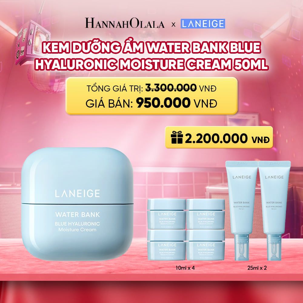  KEM DƯỠNG ẨM WATER BANK BLUE HYALURONIC MOISTURE CREAM 50ML_K254 