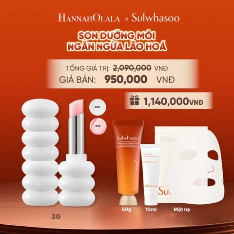  SON DƯỠNG LÀM MỜ NẾP NHĂN MÔI GLOWING LIP BALM 