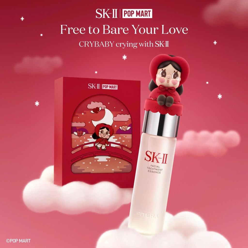  BỘ SẢN PHẨM NƯỚC DƯỠNG ẨM CAO CẤP SK-II X CRYBABY PHIÊN BẢN GIỚI HẠN 