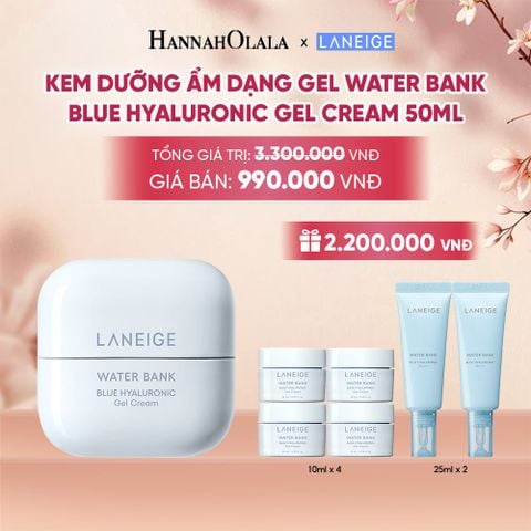  KEM DƯỠNG ẨM WATER BANK BLUE HYALURONIC GEL CREAM 50ML - A595 