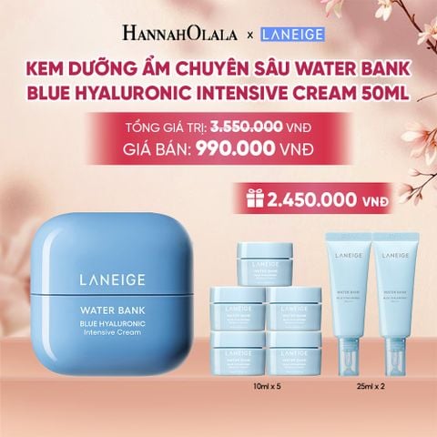  KEM DƯỠNG ẨM WATER BANK BLUE HYALURONIC INTENSIVE CREAM 50ML - A1832 