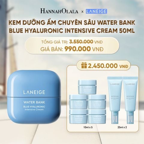  KEM DƯỠNG ẨM WATER BANK BLUE HYALURONIC INTENSIVE CREAM 50ML - A1832 