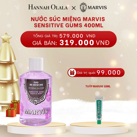  A1191_DEAL 1: NƯỚC SÚC MIỆNG MARVIS MOUTHWASH 400ML 