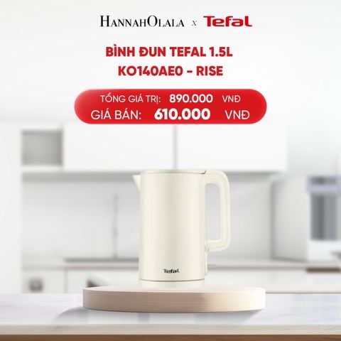  DEAL 20.1: BÌNH ĐUN TEFAL 1.5L KO140AE0 - RISE 