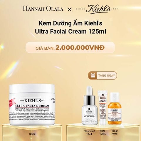  DEAL 11: KEM DƯỠNG ẨM KIEHL'S ULTRA FACIAL CREAM 125ML 