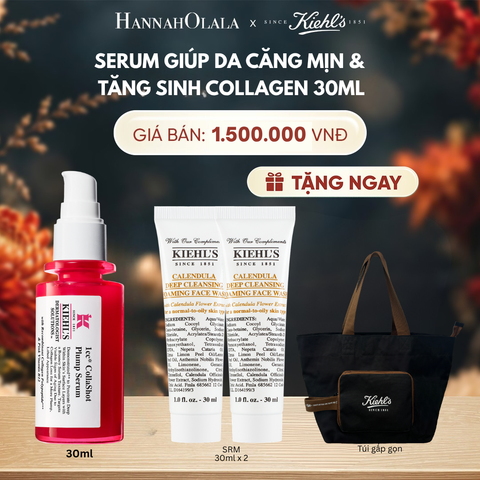  SERUM GIÚP DA CĂNG MỊN & TĂNG SINH COLLAGEN KIEHL’S 1CC COLLASHOT PLUMP SERUM 30ML - A123 
