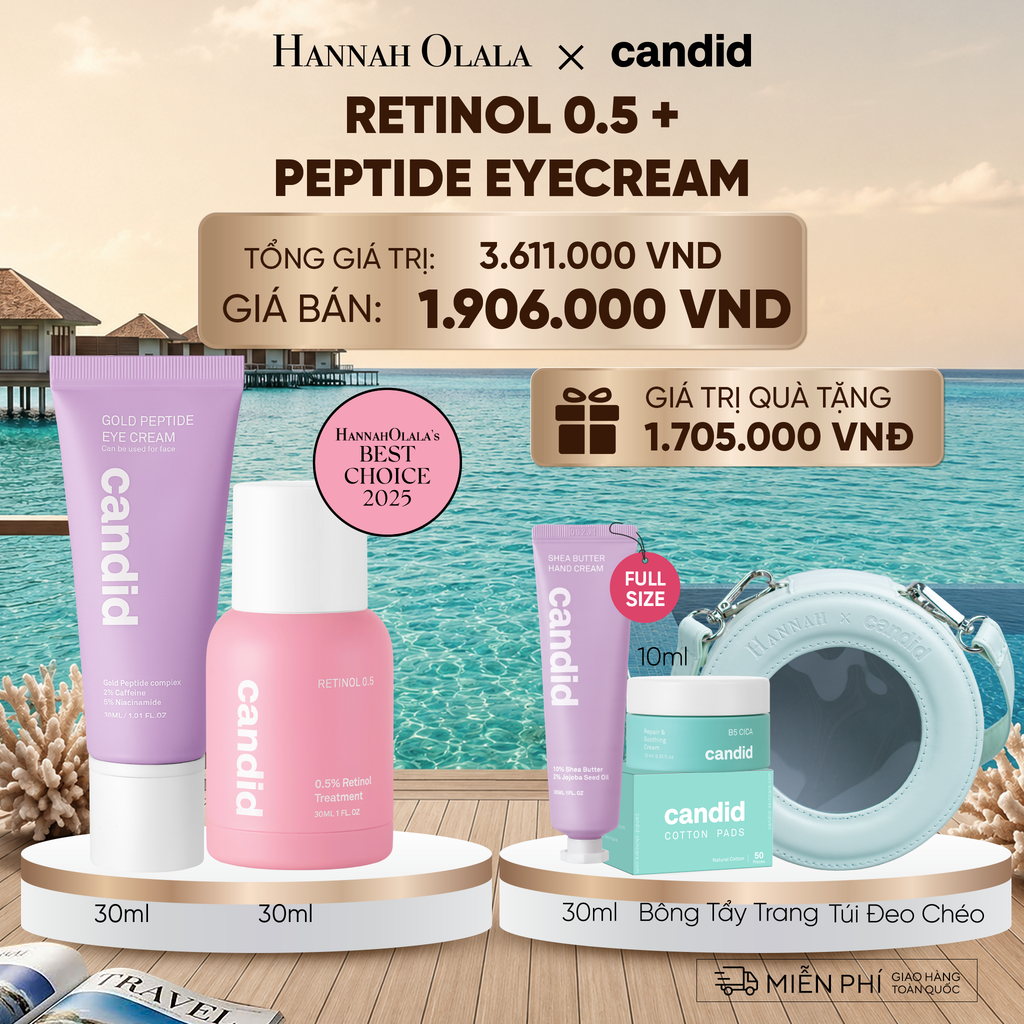  RETINOL 0.5% & PEPTIDE EYECREAM - DEAL 9:_ D1819 