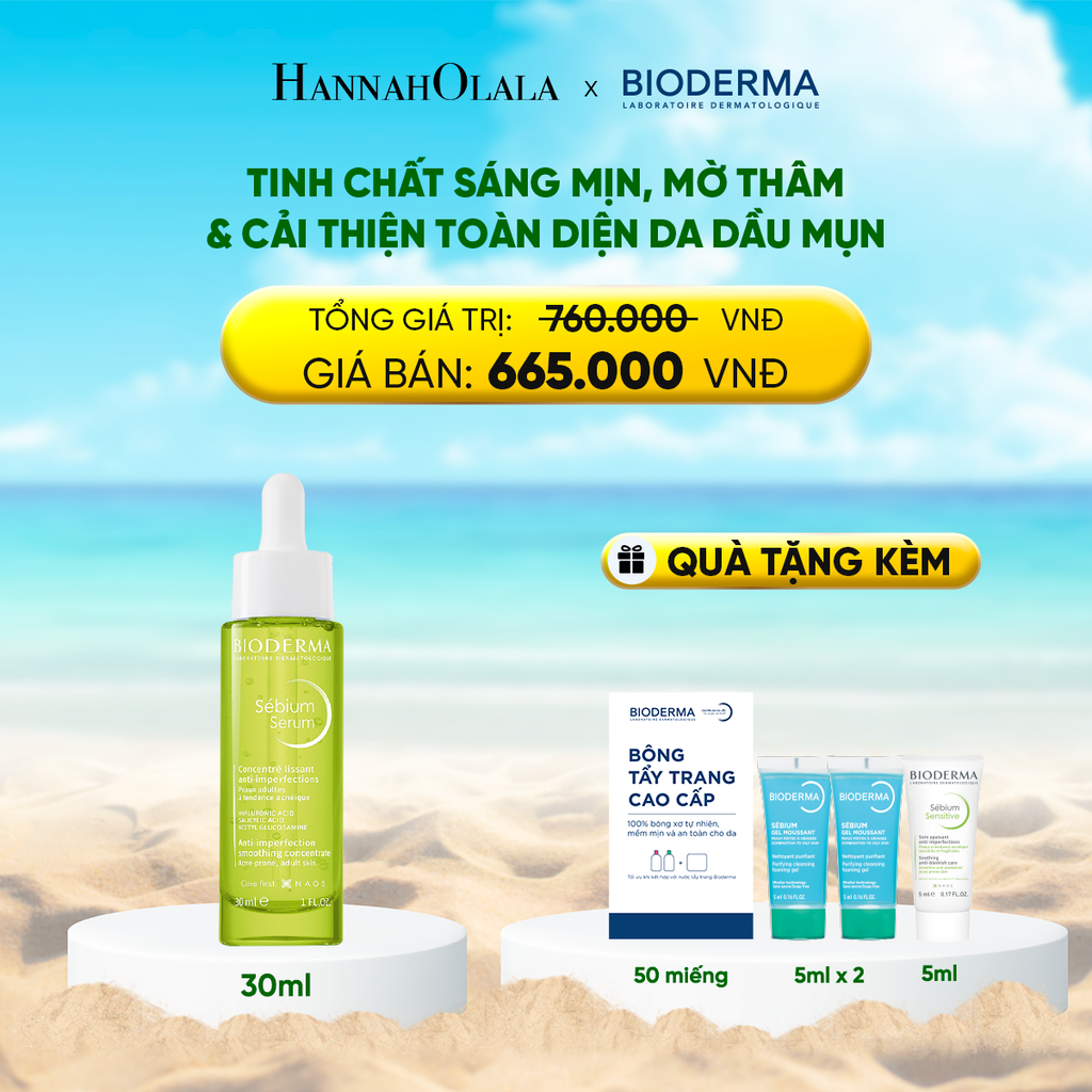  DEAL 9: TINH CHẤT SÁNG MỊN, MỜ THÂM, CẢI THIỆN TOÀN DIỆN DA DẦU MỤN 