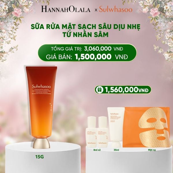  E367_DEAL 8: SỮA RỬA MẶT SẠCH SÂU DỊU NHẸ TỪ NHÂN SÂM 150G (MỚI) 