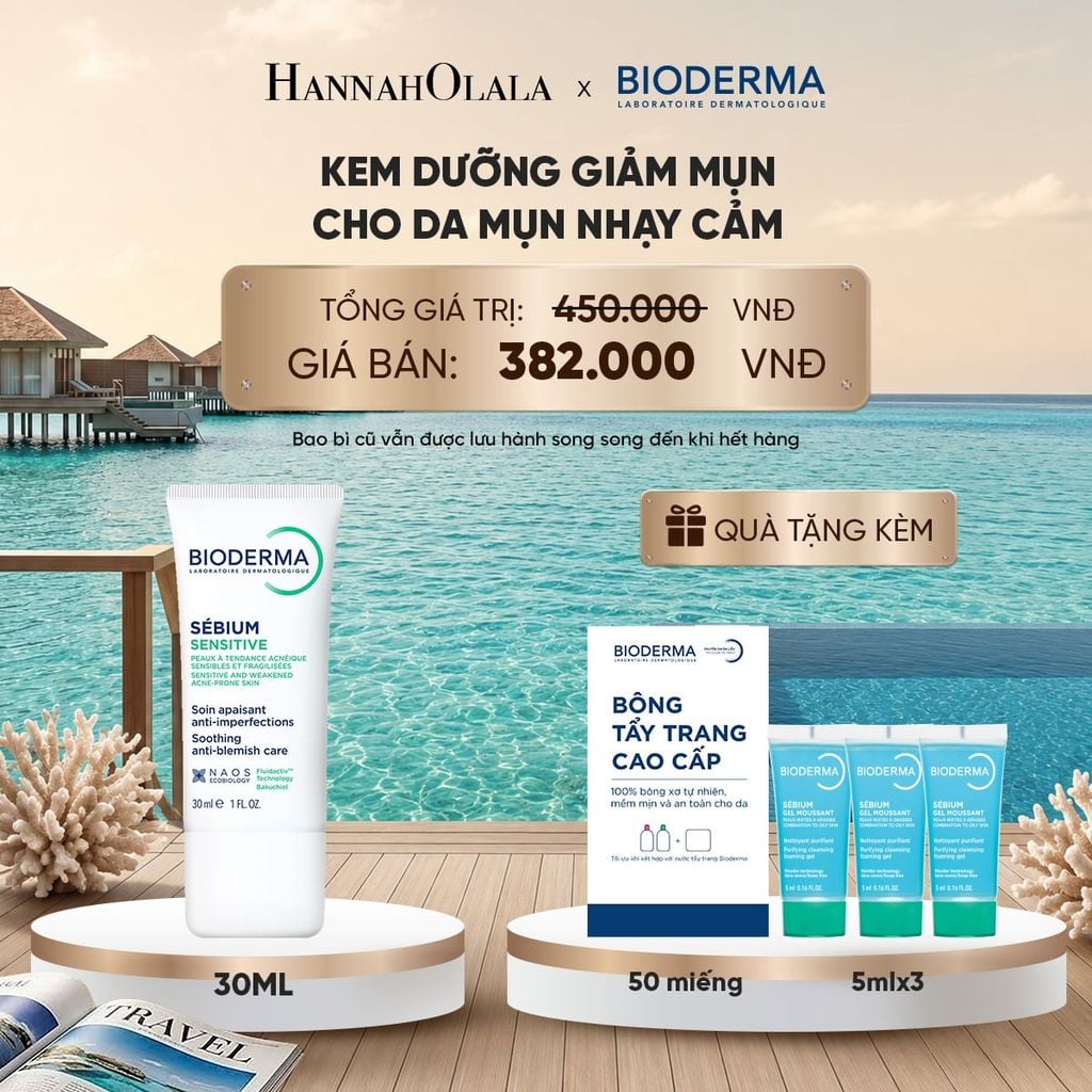  KEM DƯỠNG GIẢM MỤN VIÊM CHO DA MỤN NHẠY CẢM VÀ DỄ NỔI MỤN_ D1631 