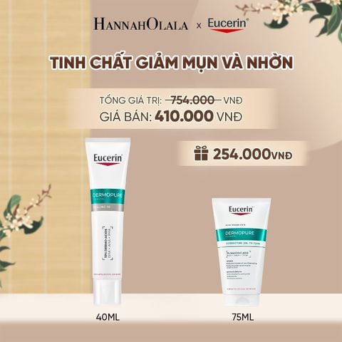  TINH CHẤT GIẢM MỤN VÀ NHỜN EUCERIN DERMOPURE CLINICAL PEELING 10 40ML - A1223 