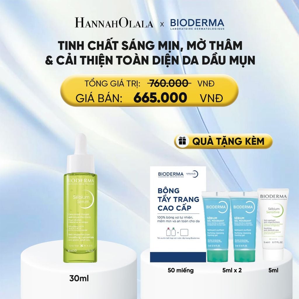  TINH CHẤT SÁNG MỊN, MỜ THÂM, CẢI THIỆN TOÀN DIỆN DA DẦU MỤN 