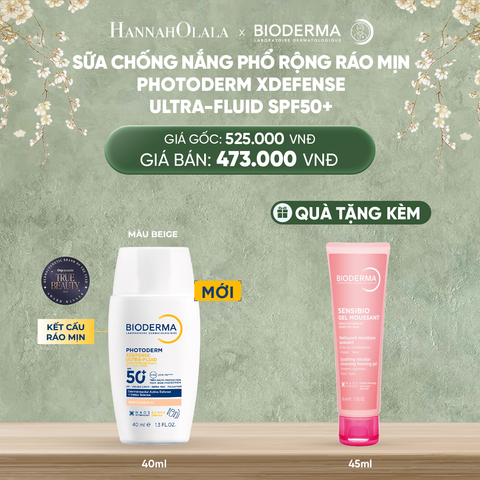  DEAL 8: SỮA CHỐNG NẮNG PHỔ RỘNG RÁO MỊN, BẢO VỆ DA TOÀN DIỆN SPF50+ PA++++ (CHỌN MÀU) 