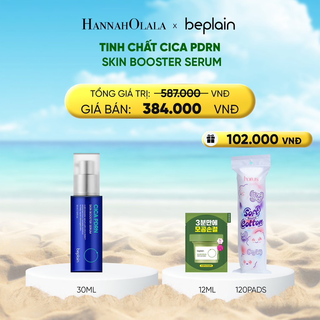  DEAL 4: BEPLAIN TINH CHẤT CICA PDRN SKIN BOOSTER SERUM 30ML 