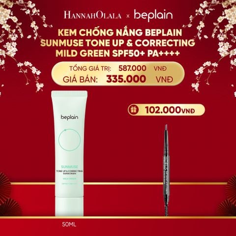  A918_DEAL 3: KEM CHỐNG NẮNG BEPLAIN SUNMUSE SUNSCREEN SPF50+ PA++++ 50ML PHÂN LOẠI BẤT KÌ 