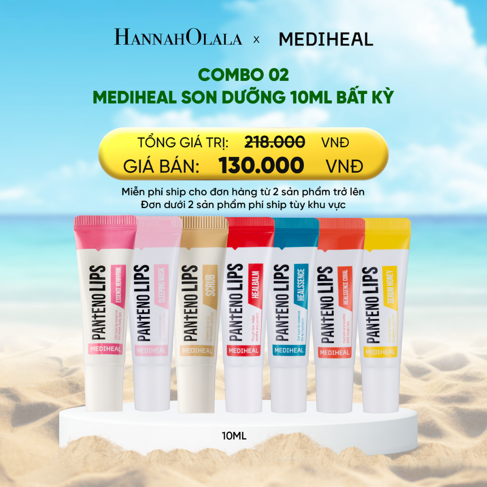  DEAL 10: COMBO 2 MEDIHEAL SON DƯỠNG 10ML BẤT KỲ 