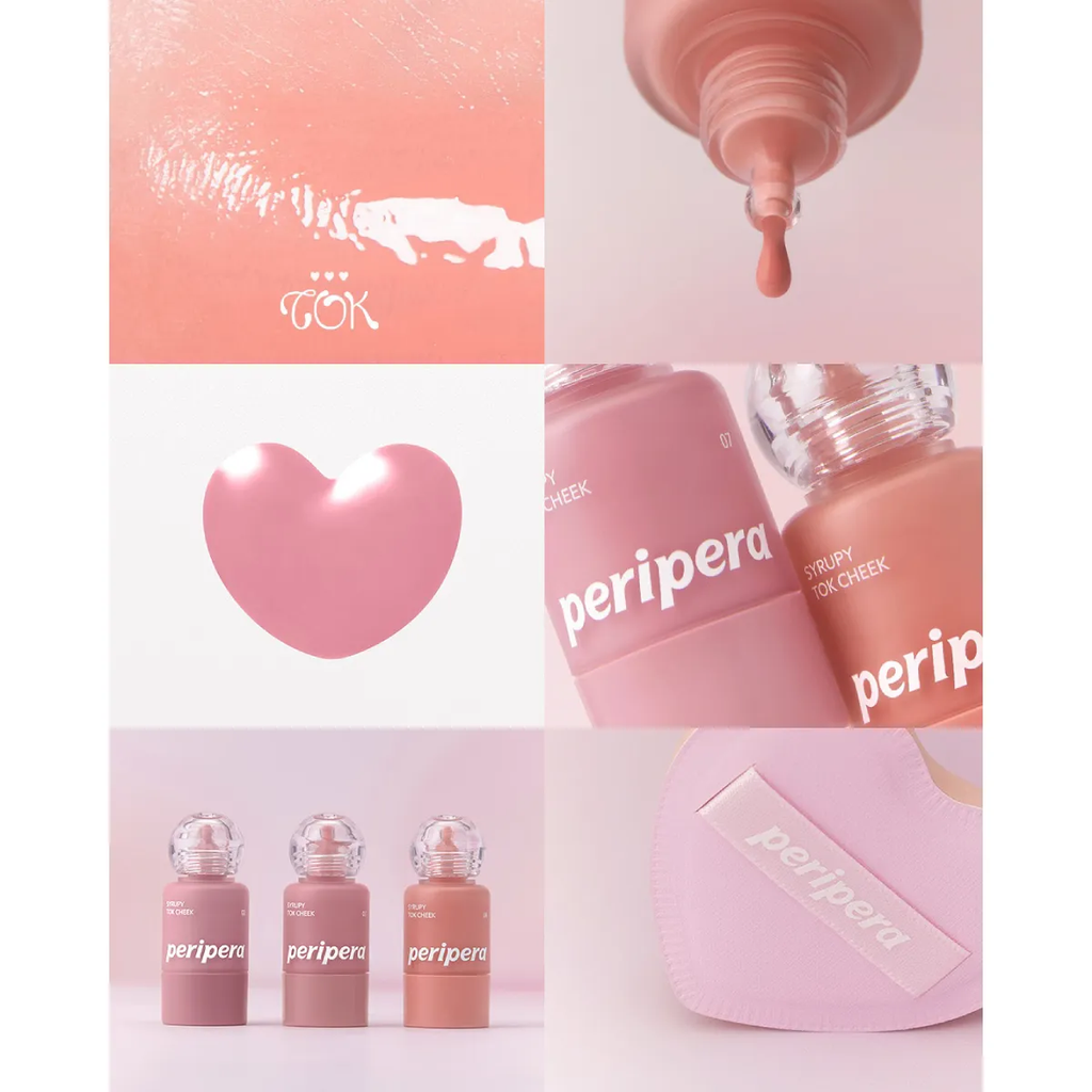  MÁ HỒNG KEM PERIPERA SYRUPY TOK CHEEK 9G 