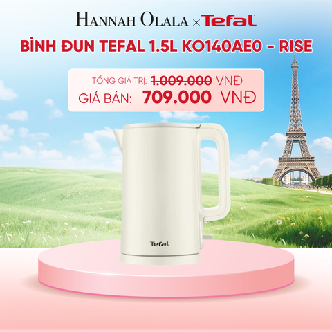  BÌNH ĐUN TEFAL 1.5L KO140AE0 - RISE - B244 