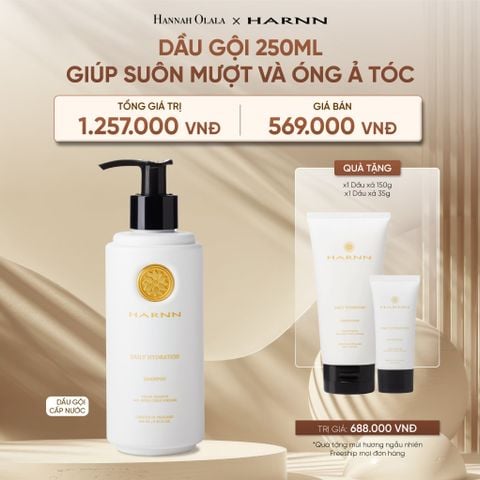  DEAL 9: DẦU GỘI HARNN 250ML GIÚP SUÔN MƯỢT VÀ ÓNG Ả TÓC 