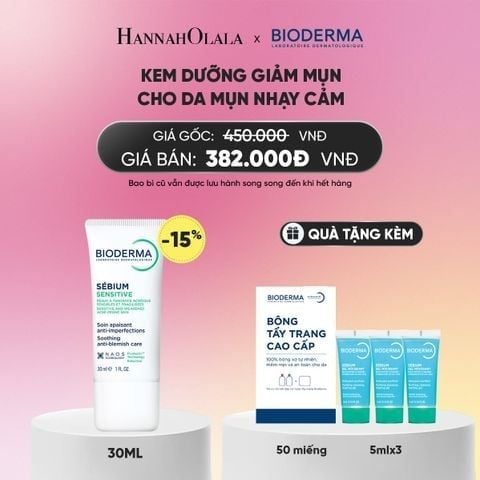  KEM DƯỠNG GIẢM MỤN VIÊM CHO DA MỤN NHẠY CẢM VÀ DỄ NỔI MỤN 