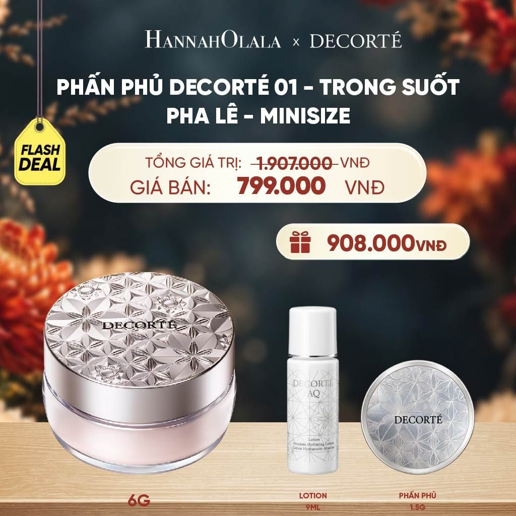  [DEAL SỐC] PHẤN PHỦ DECORTÉ MINISIZE 