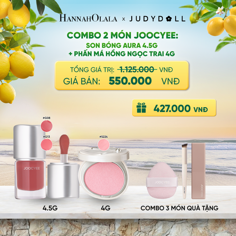  COMBO 2: SON BÓNG AURA + PHẤN MÁ HỒNG NGỌC TRAI 