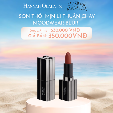  C639_DEAL 3: SON THỎI MỊN LÌ TINH CHẤT DƯỠNG MỀM MÔI MOOD WEAR BLUR LIPSTICK 4G 