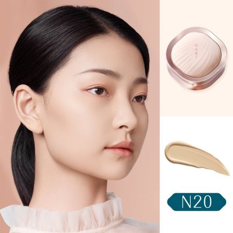 COMBO HOA TÂY TỬ CUSHION BỀ MẶT CONG 10G FLORASIS + REFILL CÙNG MÀU - A421 