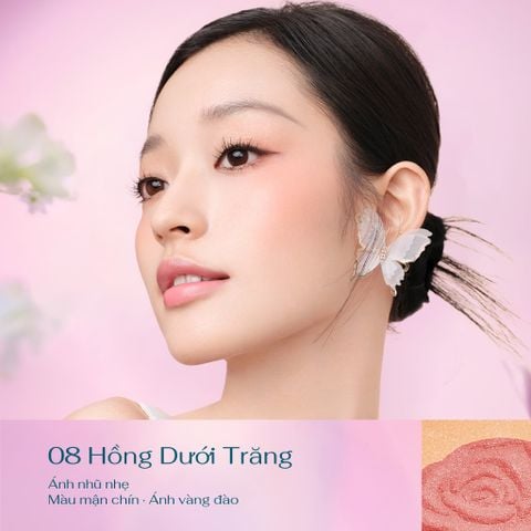  HOA TÂY TỬ MÁ HỒNG KEM MỊN LÌ 4G - A179 