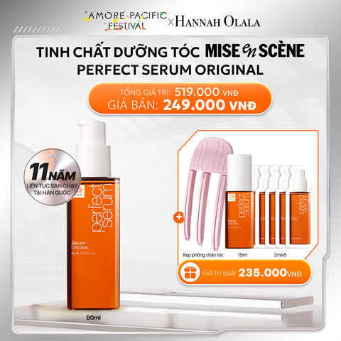  DEAL 1: TINH CHẤT DƯỠNG TÓC MISE EN SCENE PERFECT SERUM 80ML 