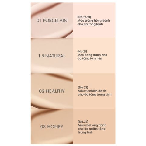  C29_DEAL 5: PHẤN NƯỚC AMUSE CHE PHỦ KHUYẾT ĐIỂM THUẦN CHAY SPF40 PA++ 15G 