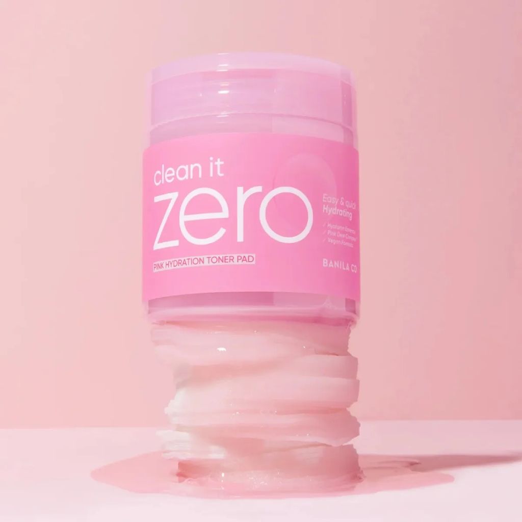  DEAL 3: TONER PAD CẤP ẨM BANILA CO CLEAN IT ZERO PINK HYDRATION TONER PAD 200ML (70 MIẾNG) 