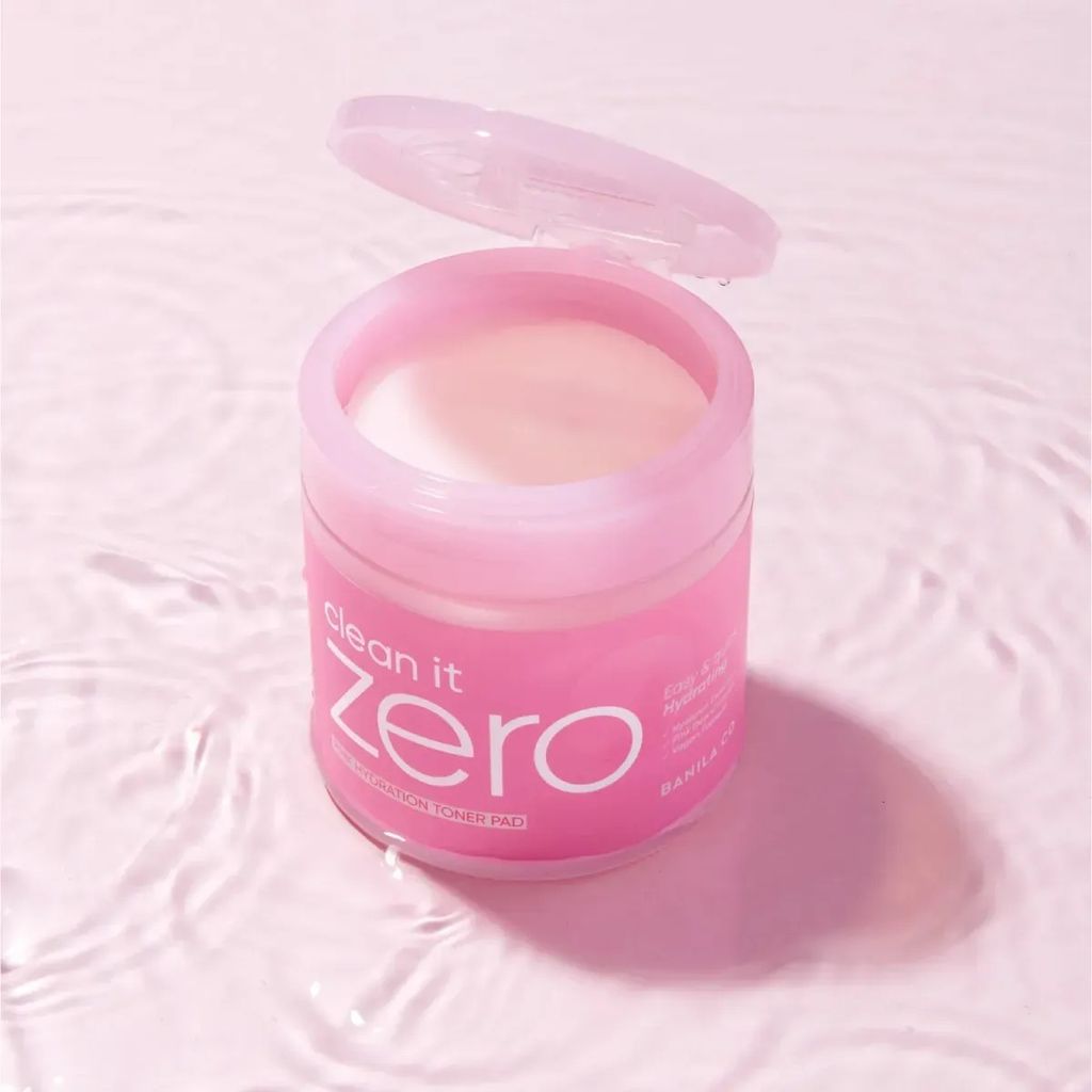  DEAL 3: TONER PAD CẤP ẨM BANILA CO CLEAN IT ZERO PINK HYDRATION TONER PAD 200ML (70 MIẾNG) 