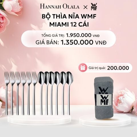  E91: DEAL 10: 
BỘ THÌA NĨA WMF MIAMI 12 CÁI 