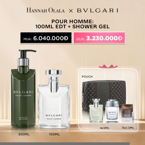  DEAL 4: BỘ SẢN PHẨM POUR HOMME 100ML + 300ML 