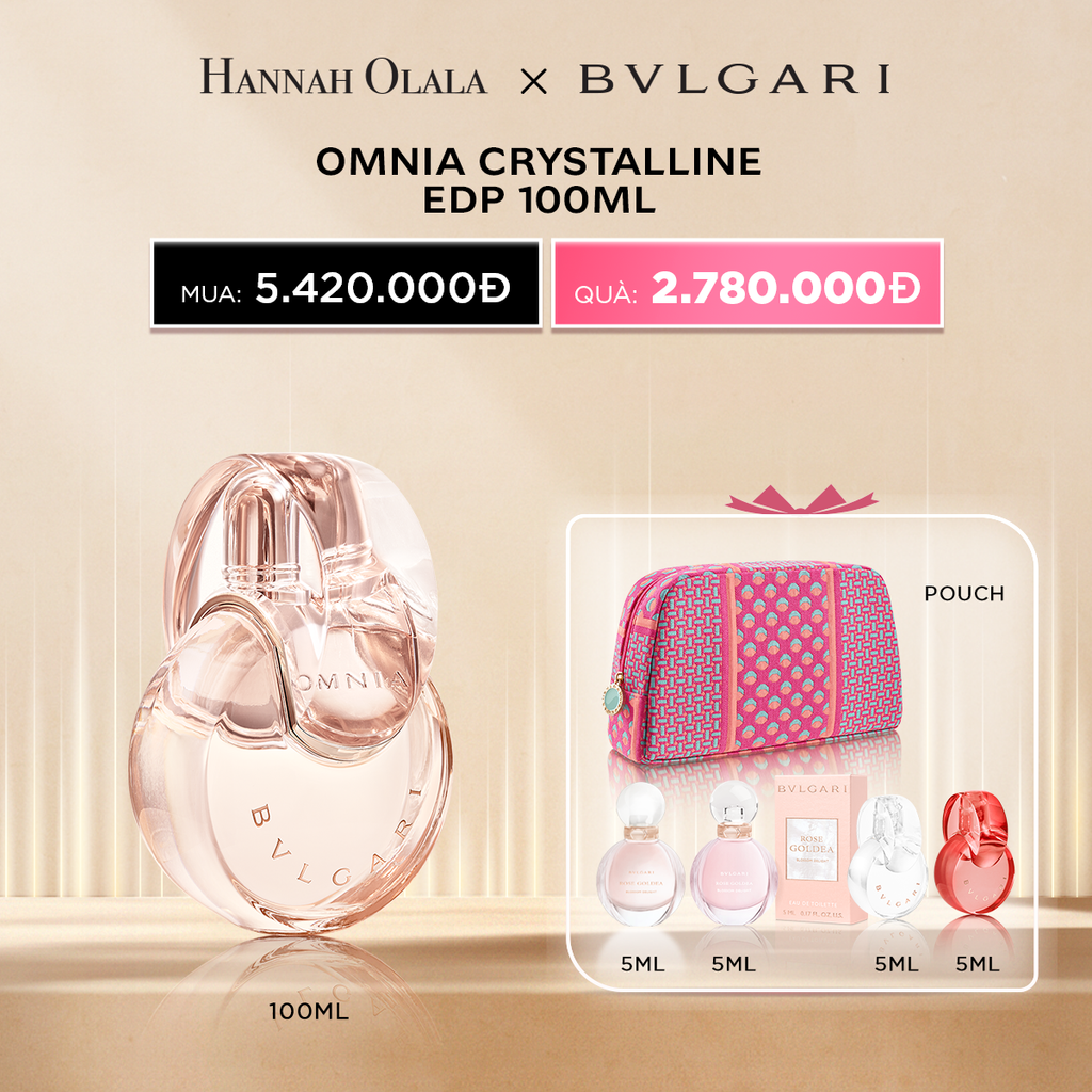  DEAL 9: NƯỚC HOA OMNIA CRYSTALLINE EDP 100ML 