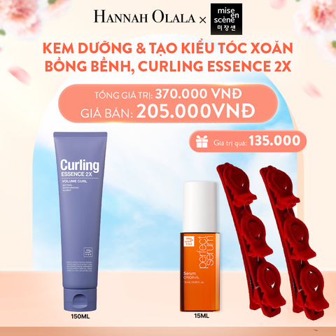  A560_DEAL 4: KEM DƯỠNG TẠO KIỂU TÓC XOĂN BỒNG BỀNH, TỰ NHIÊN MISE EN SCÈNE CURLING ESSENCE 