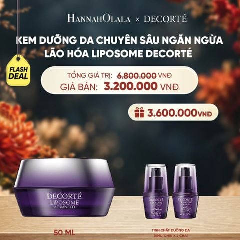  (DEAL ĐỘC QUYỀN) KEM DƯỠNG DA CHUYÊN SÂU NGĂN NGỪA LÃO HÓA LIPOSOME DECORTÉ 50ML - A482 