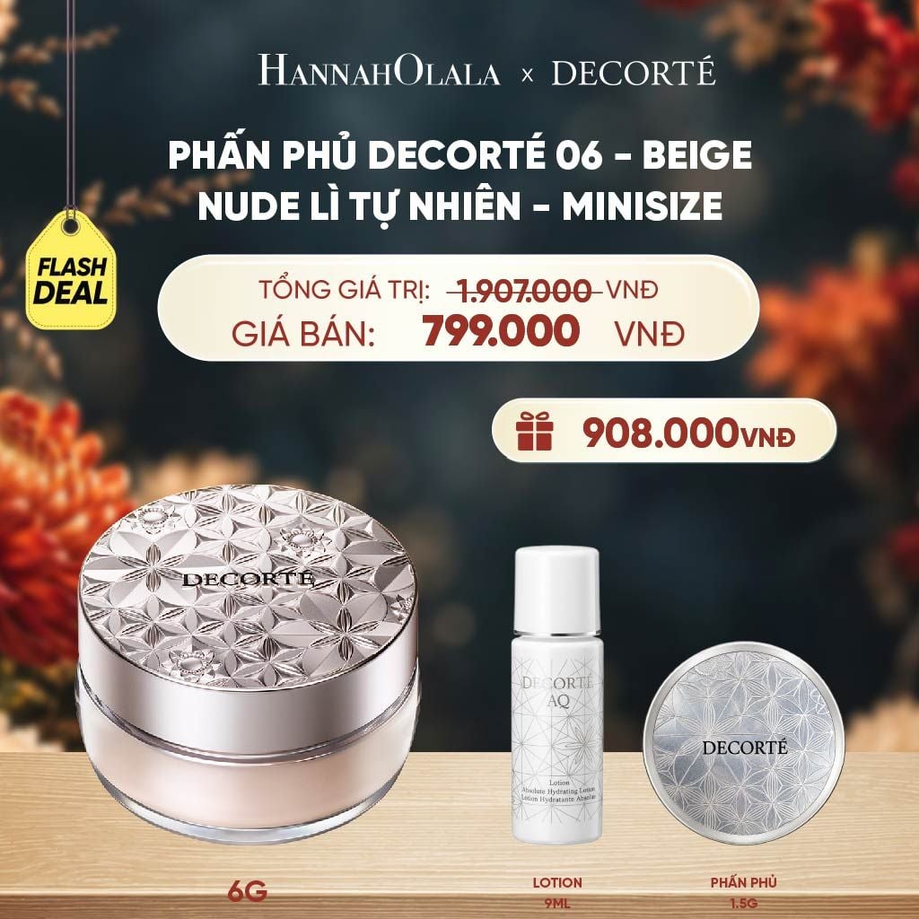  [DEAL SỐC] PHẤN PHỦ DECORTÉ MINISIZE 