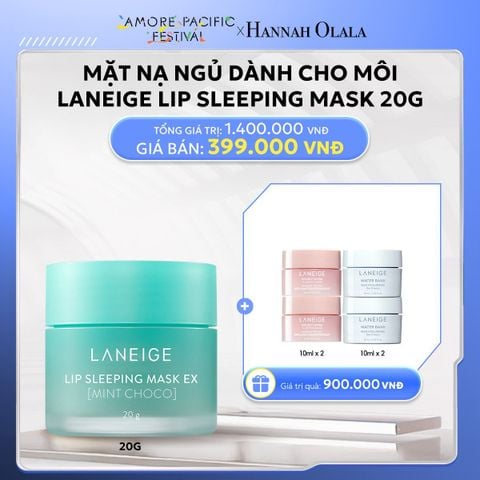  DEAL 2: MẶT NẠ NGỦ DÀNH CHO MÔI LANEIGE LIP SLEEPING MASK 20G (CHỌN MÙI HƯƠNG) 