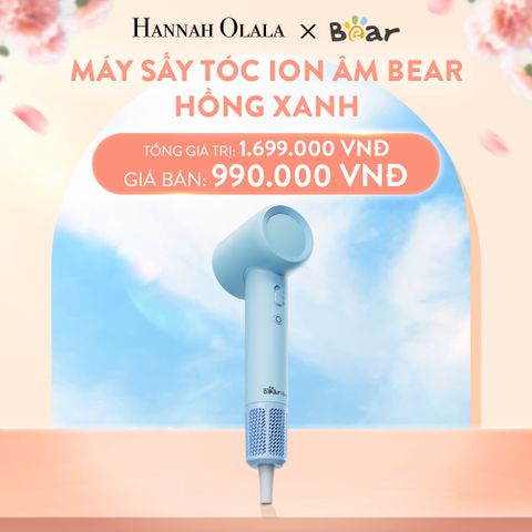  A104_DEAL 1: MÁY SẤY TÓC ION ÂM BEAR 