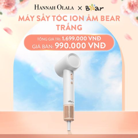  A104_DEAL 1: MÁY SẤY TÓC ION ÂM BEAR 