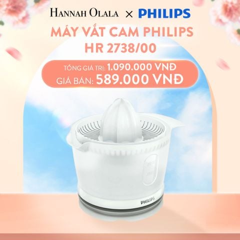  A650_DEAL 11: MÁY VẮT CAM PHILIPS HR 2738/00 