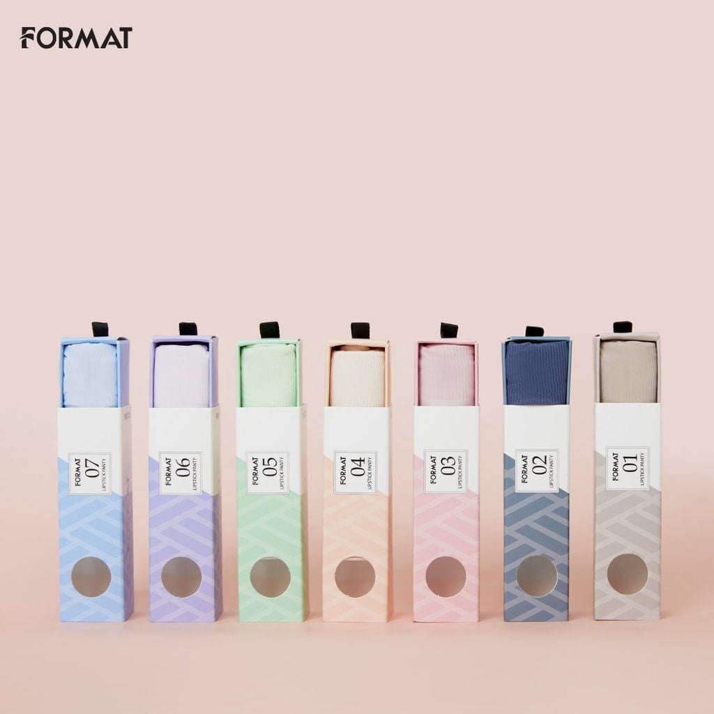  DEAL 2: PACK 7 QUẦN LÓT THỎI SON SIÊU MÁT MỊN FORMAT 